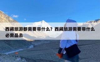 西藏旅游都需要带什么？西藏旅游需要带什么必需品去