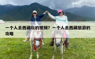 一个人去西藏玩的视频？一个人去西藏旅游的攻略