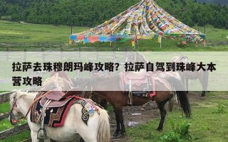 拉萨去珠穆朗玛峰攻略？拉萨自驾到珠峰大本营攻略