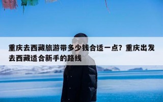 重庆去西藏旅游带多少钱合适一点？重庆出发去西藏适合新手的路线
