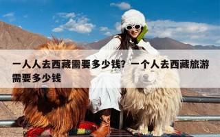 一人人去西藏需要多少钱？一个人去西藏旅游需要多少钱