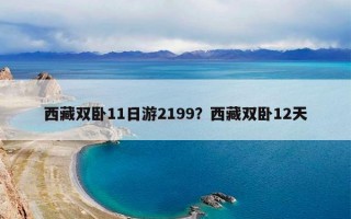 西藏双卧11日游2199？西藏双卧12天