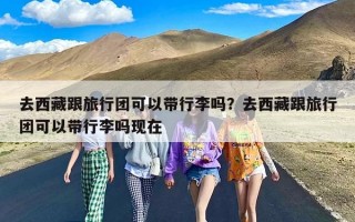 去西藏跟旅行团可以带行李吗？去西藏跟旅行团可以带行李吗现在