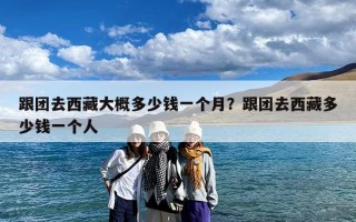 跟团去西藏大概多少钱一个月？跟团去西藏多少钱一个人