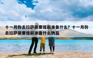 十一月份去拉萨需要提前准备什么？十一月份去拉萨需要提前准备什么物品