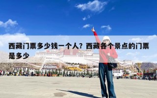 西藏门票多少钱一个人？西藏各个景点的门票是多少