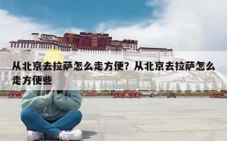 从北京去拉萨怎么走方便？从北京去拉萨怎么走方便些