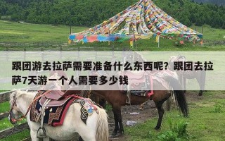 跟团游去拉萨需要准备什么东西呢？跟团去拉萨7天游一个人需要多少钱