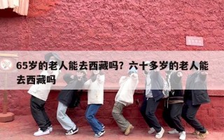 65岁的老人能去西藏吗？六十多岁的老人能去西藏吗