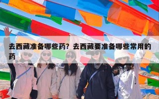 去西藏准备哪些药？去西藏要准备哪些常用的药