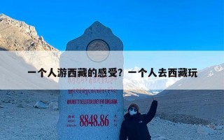一个人游西藏的感受？一个人去西藏玩