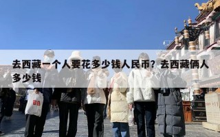 去西藏一个人要花多少钱人民币？去西藏俩人多少钱