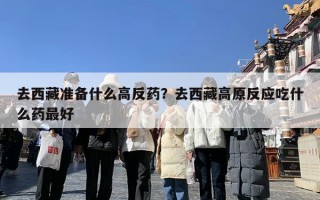 去西藏准备什么高反药？去西藏高原反应吃什么药最好