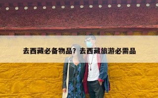 去西藏必备物品？去西藏旅游必需品
