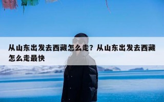 从山东出发去西藏怎么走？从山东出发去西藏怎么走最快