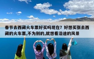 春节去西藏火车票好买吗现在？好想买张去西藏的火车票,不为别的,就想看沿途的风景