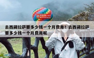 去西藏拉萨要多少钱一个月费用？去西藏拉萨要多少钱一个月费用呢