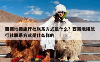 西藏地接旅行社联系方式是什么？西藏地接旅行社联系方式是什么样的