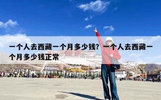 一个人去西藏一个月多少钱？一个人去西藏一个月多少钱正常