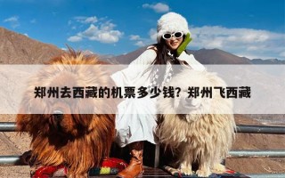 郑州去西藏的机票多少钱？郑州飞西藏