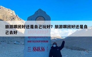 旅游跟团好还是自己玩好？旅游跟团好还是自己去好
