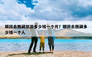跟团去西藏旅游多少钱一个月？跟团去西藏多少钱一个人