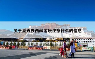 关于夏天去西藏游玩注意什么的信息