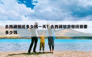 去西藏报团多少钱一天？去西藏旅游报团需要多少钱