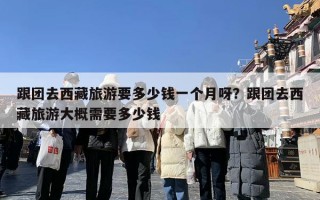 跟团去西藏旅游要多少钱一个月呀？跟团去西藏旅游大概需要多少钱