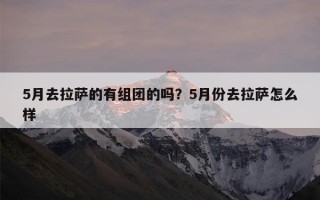 5月去拉萨的有组团的吗？5月份去拉萨怎么样