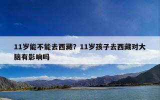 11岁能不能去西藏？11岁孩子去西藏对大脑有影响吗