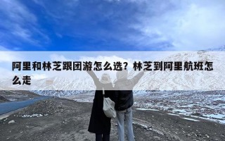 阿里和林芝跟团游怎么选？林芝到阿里航班怎么走