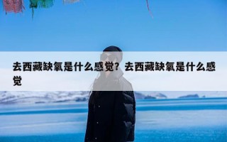 去西藏缺氧是什么感觉？去西藏缺氧是什么感觉