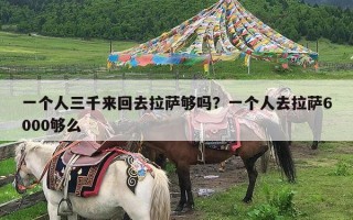 一个人三千来回去拉萨够吗？一个人去拉萨6000够么