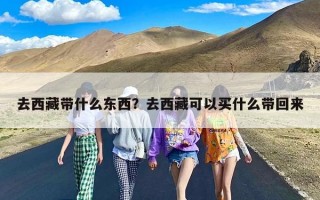 去西藏带什么东西？去西藏可以买什么带回来
