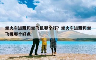 坐火车进藏和坐飞机哪个好？坐火车进藏和坐飞机哪个好点