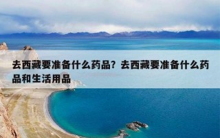 去西藏要准备什么药品？去西藏要准备什么药品和生活用品