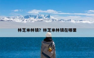 林芝米林镇？林芝米林镇在哪里