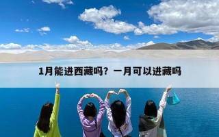 1月能进西藏吗？一月可以进藏吗