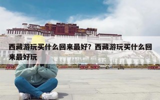 西藏游玩买什么回来最好？西藏游玩买什么回来最好玩