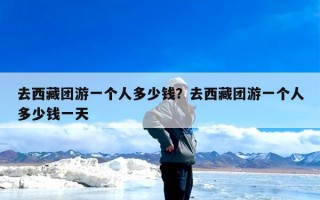 去西藏团游一个人多少钱？去西藏团游一个人多少钱一天