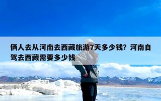 俩人去从河南去西藏旅游7天多少钱？河南自驾去西藏需要多少钱