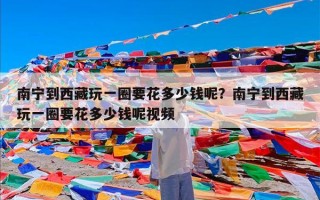 南宁到西藏玩一圈要花多少钱呢？南宁到西藏玩一圈要花多少钱呢视频
