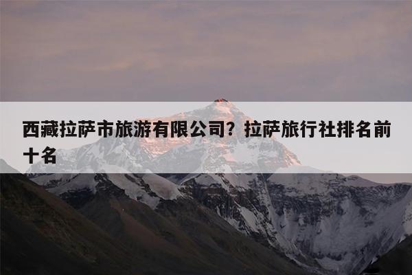 西藏拉萨市旅游有限公司?拉萨旅行社排名前十名